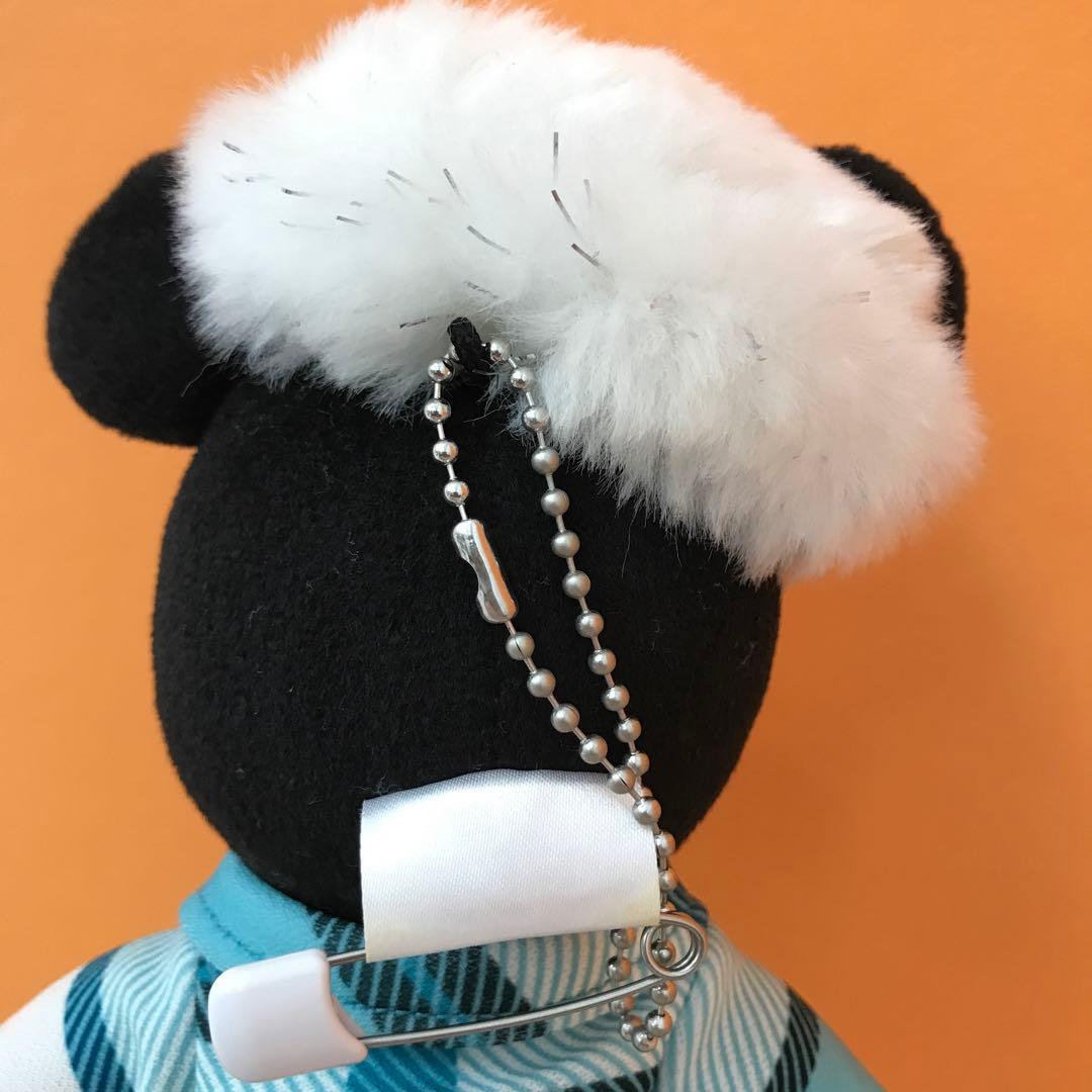 ディズニーリゾート ミニーのスタイルスタジオ 冬服 ぬいぐるみバッジ