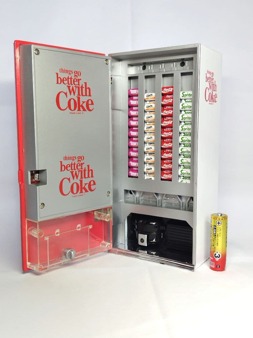 コカコーラ 自販機型 貯金箱