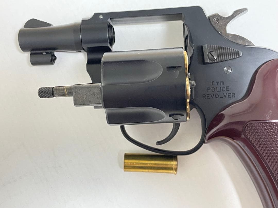 マルシン　ポリスリボルバー　2インチ8mmBB ガスガン　ジャンク扱い