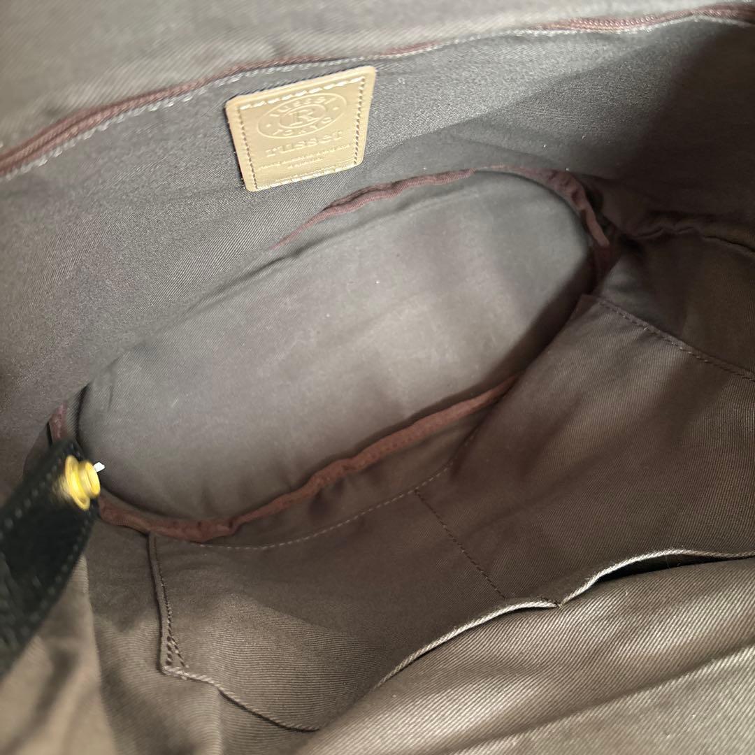 くぅ russet ナイロンジャガード2wayミニトートバッグ ショルダー