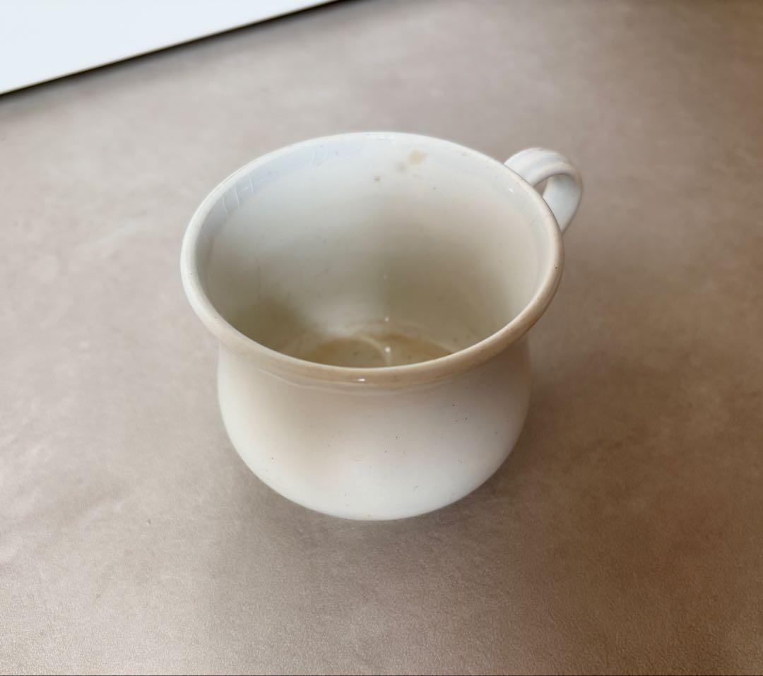 希少 19世紀 フランス アンティーク コーヒーカップ ブリュロ ティーカップ