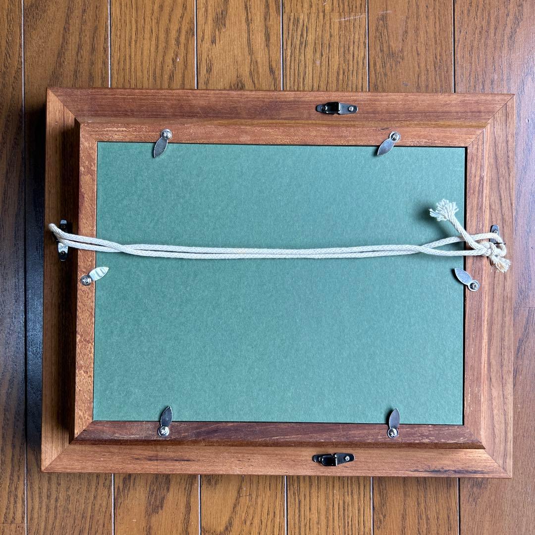 絵画　油彩画　少女　原田優　「希望」