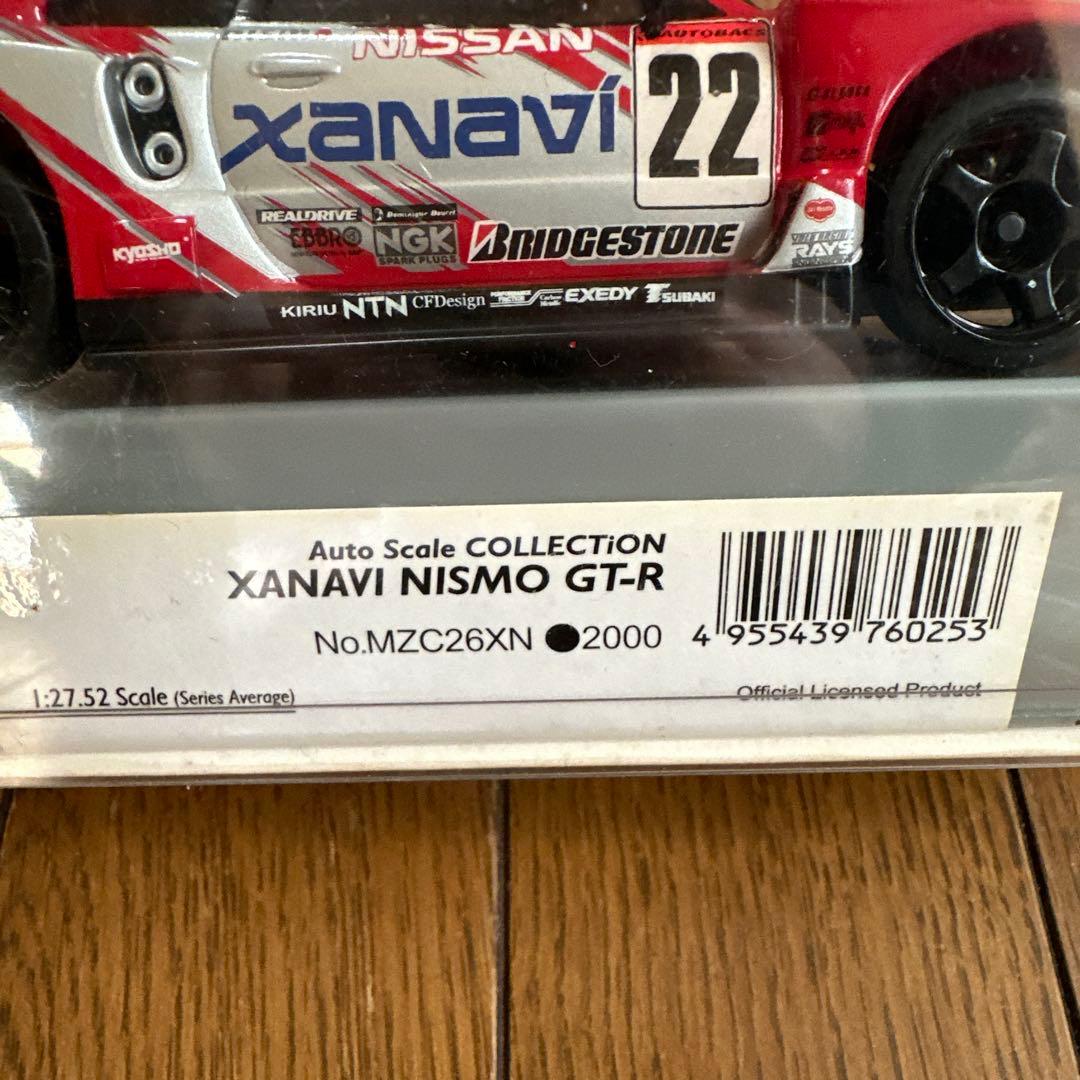 京商ミニッツ　XANAVI NISMO GT-R ザナヴィ　R34
