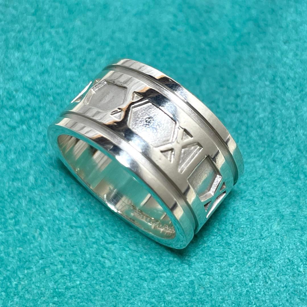 ティファニー　アトラスリング　ワイド　18号 メンズ/レディース