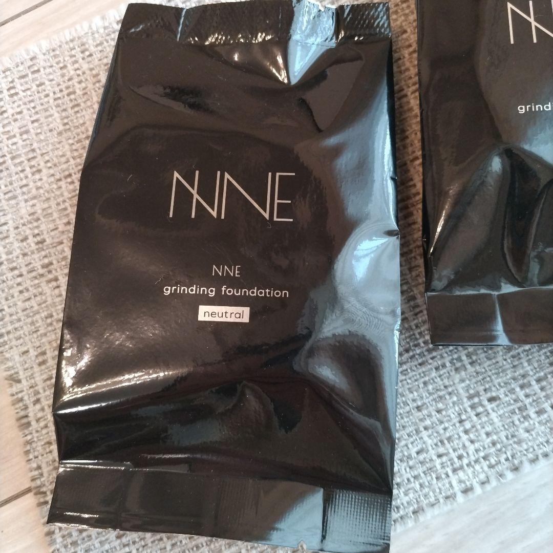 NNE グラインディング ファンデーション ニュートラル　レフィル２個