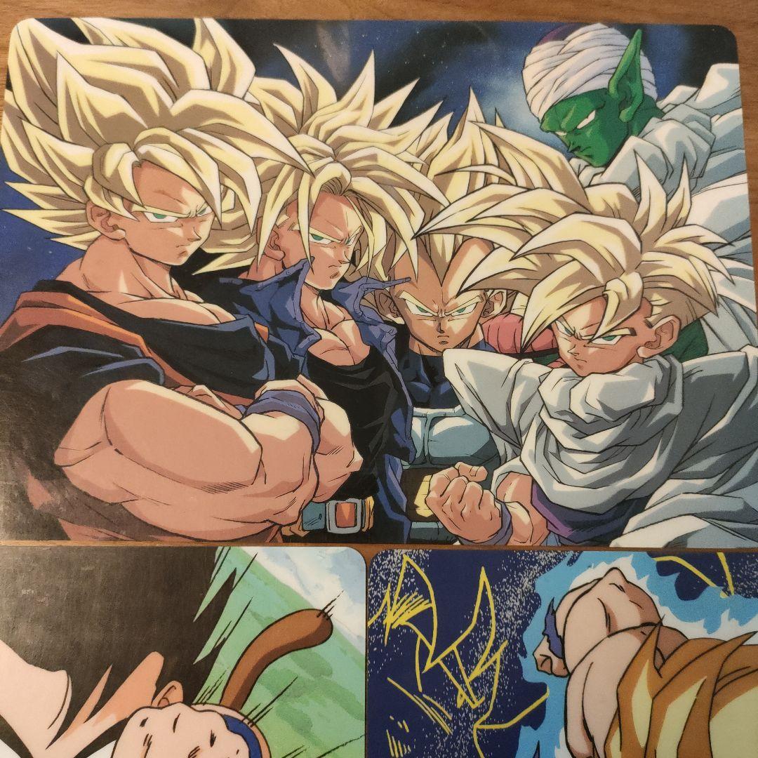 当時物 希少/レア ドラゴンボール/下敷き 3枚セット - メルカリ