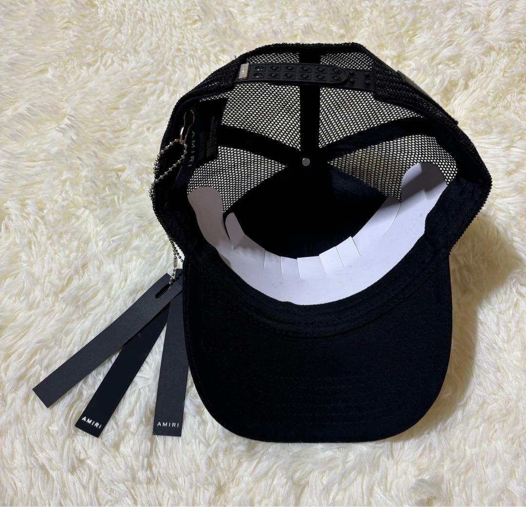 未使用】Amiri アミリ ロゴ刺繍 ベースボール キャップ - メルカリ