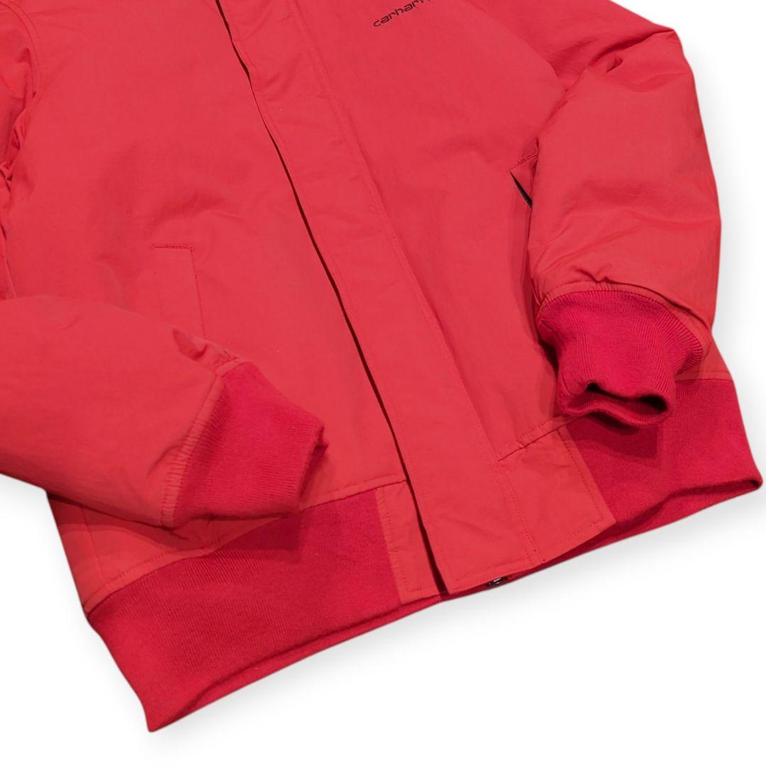 Carhartt カーハートアクティブジャケット レッド M 刺繍ロゴ 90's USA