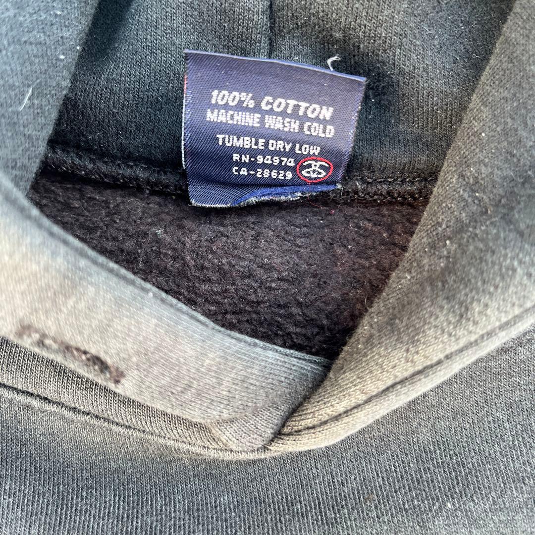 黒*糖様 90s oldstussy パーカー　oldskool 古着　ヴィンテ