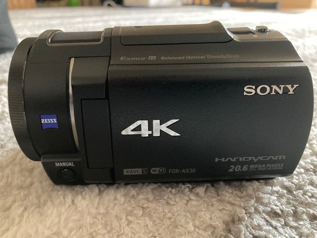 ジャンク品】SONYデジタル4KビデオカメラFDR-AX30