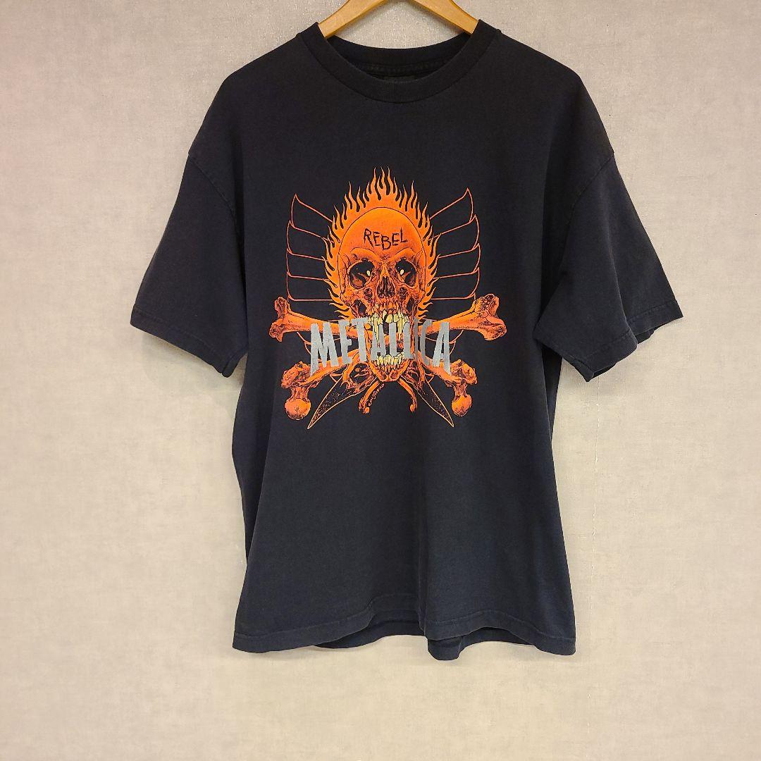 90s GIANT 2枚タグ Metallica パスヘッド TEE - メルカリ