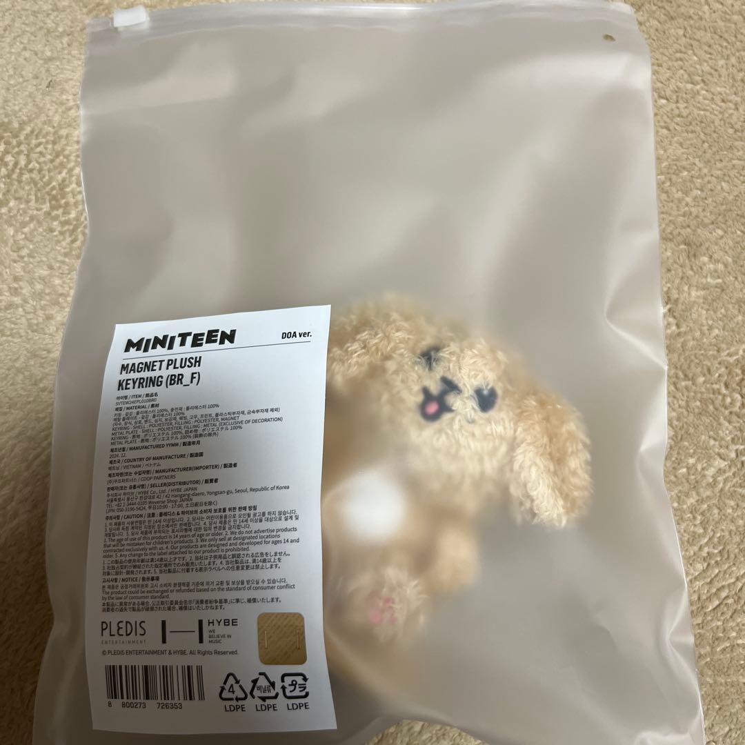 公式 ミニティーン miniteen キムジャ ミンギュ マグネット キーリング