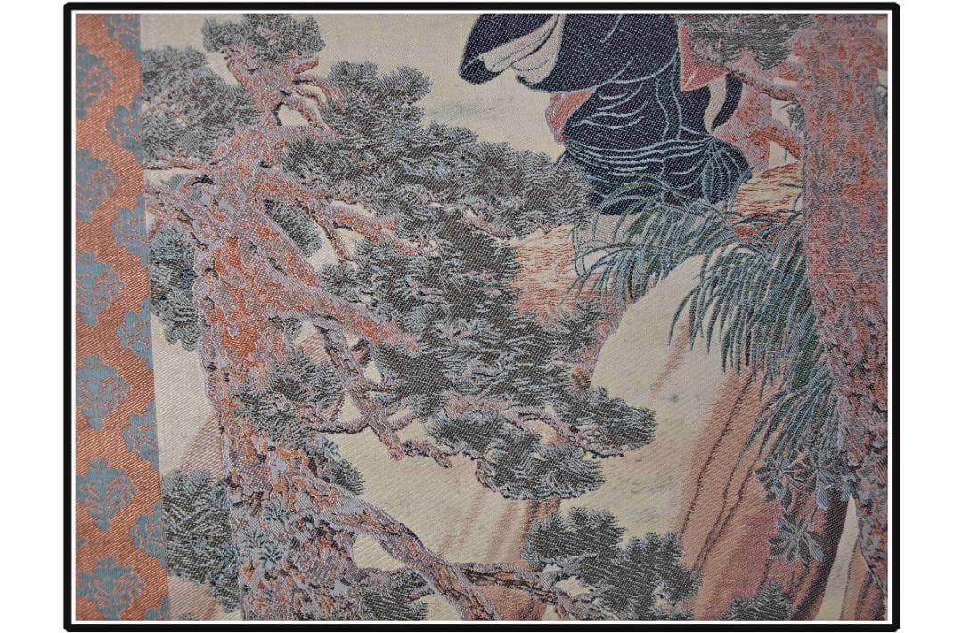 祖父の宝　時代の掛軸　書道筆保証　　日本　中国美术品 X1099C16-9