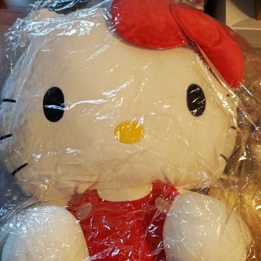 ハローキティ未使用ビッグぬいぐるみ①2018年もの 非売品 サンリオ くじ