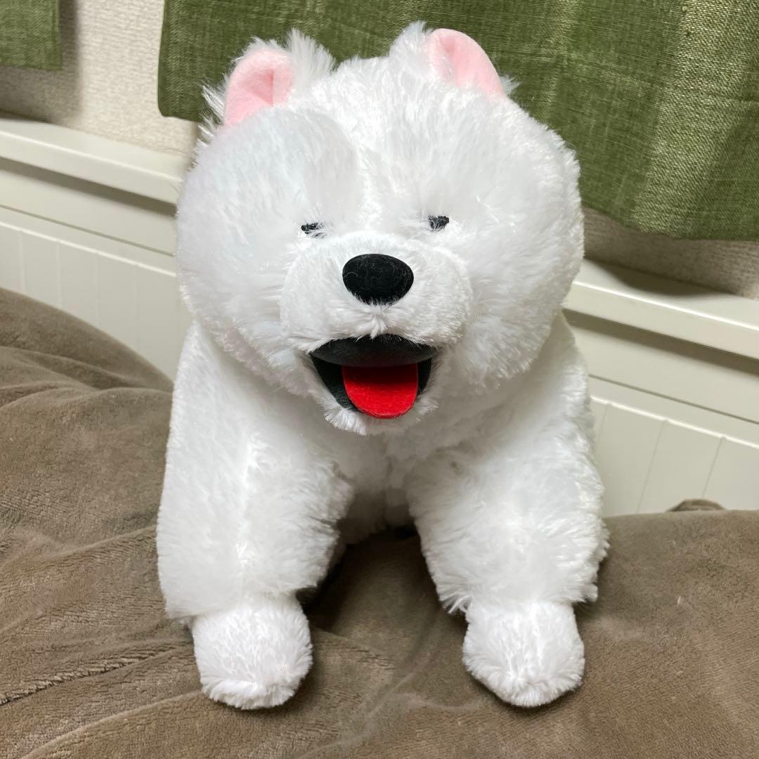 サモエド ぬいぐるみ くったりサモエドくん ファイン JB 40cm×25cm