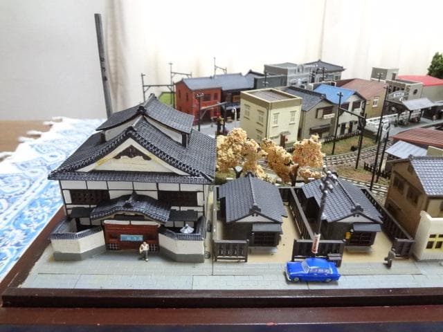完成品 鉄道模型 ジオラマ 昭和「鉄道模型」をつくる ケース電車