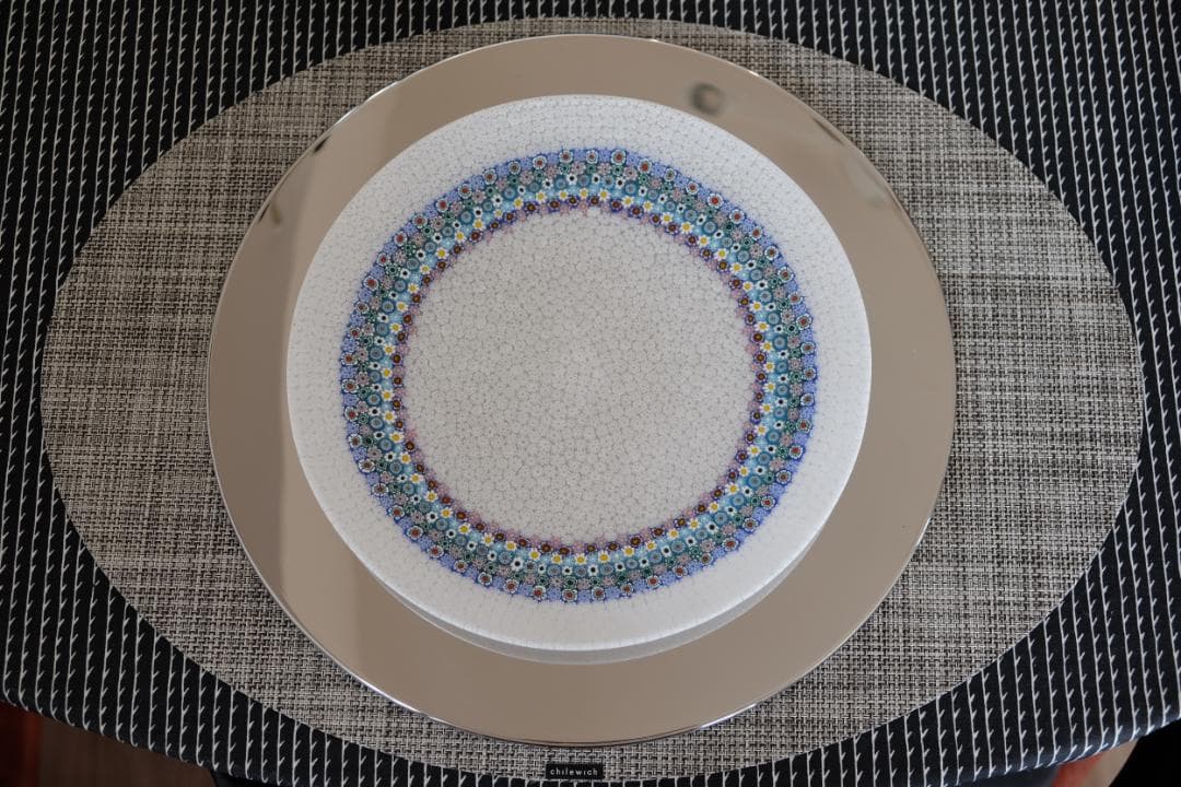 ベネチアンガラス ミルフィオリ 江波冨士子 茶碗 舩木倭帆/黒木国昭