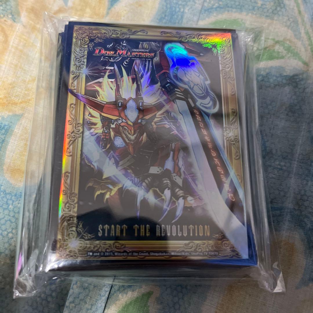 デュエルマスターズ 限定カードプロテクト 燃える革命ドギラゴンVer