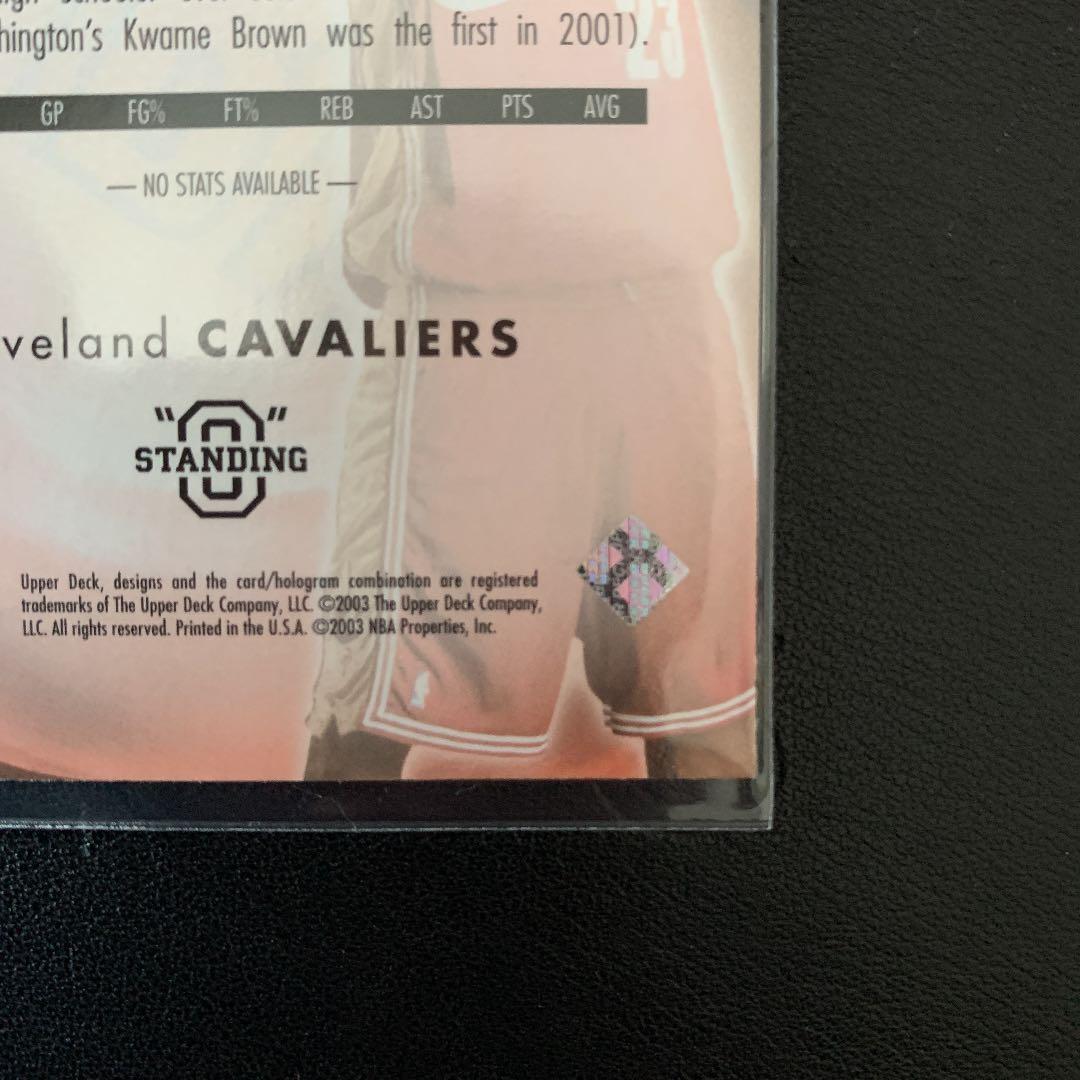 03-04 Upper Deck Standing O レブロン 85 RC