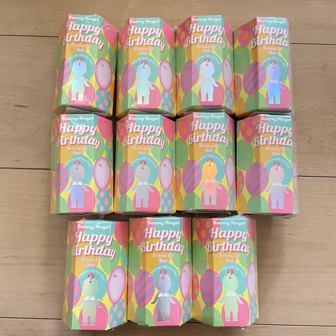 ソニーエンジェルSonny Angel バースデーギフトベア11個