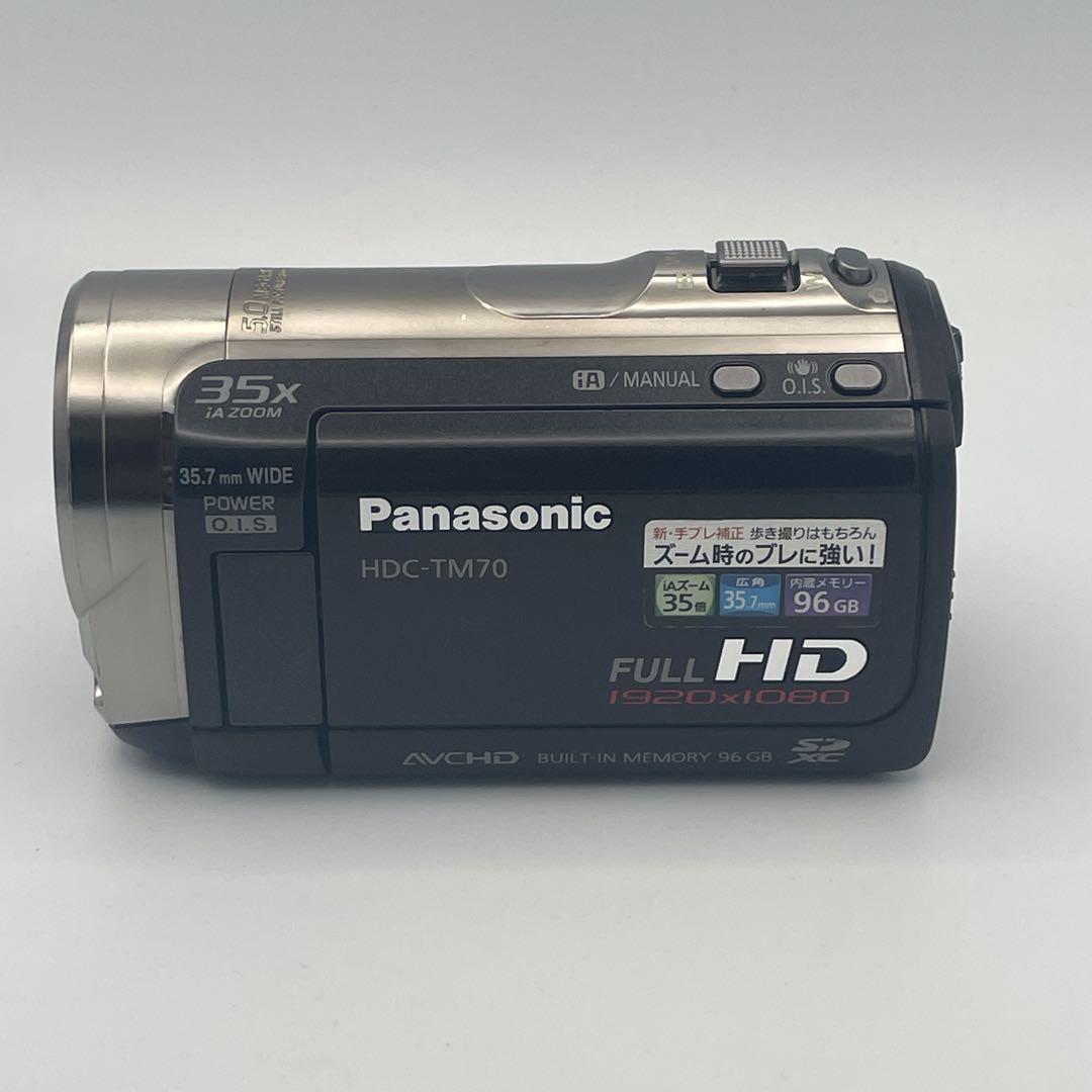【美品】Panasonic HDC-TM70 96GB パナソニックビデオカメラ