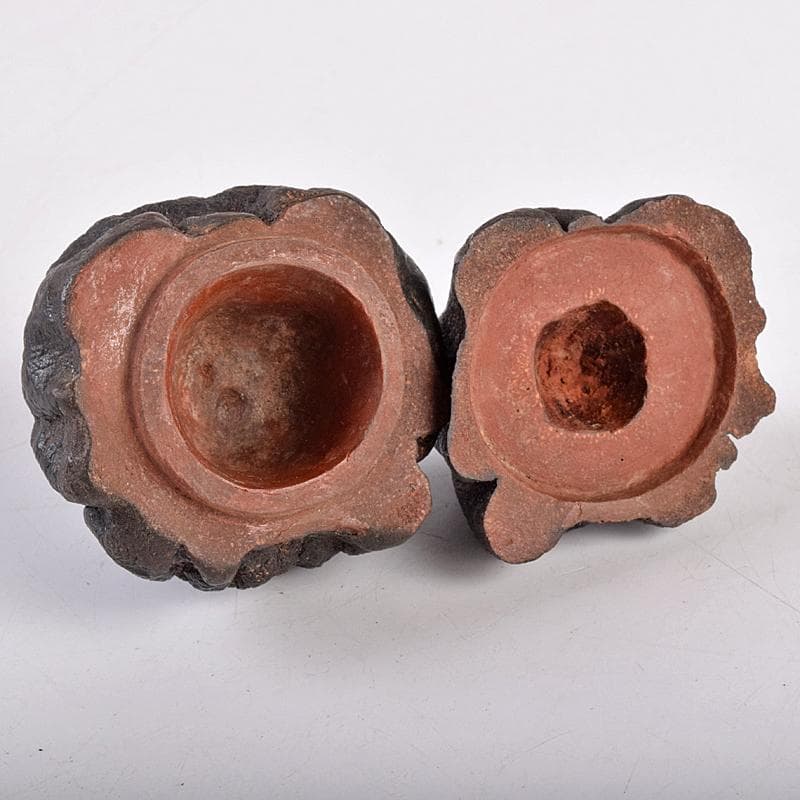 茶道具　乾漆　香合　花押あり　在銘　書付共箱　V　R8882