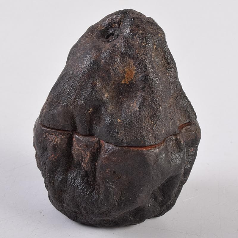 茶道具　乾漆　香合　花押あり　在銘　書付共箱　V　R8882