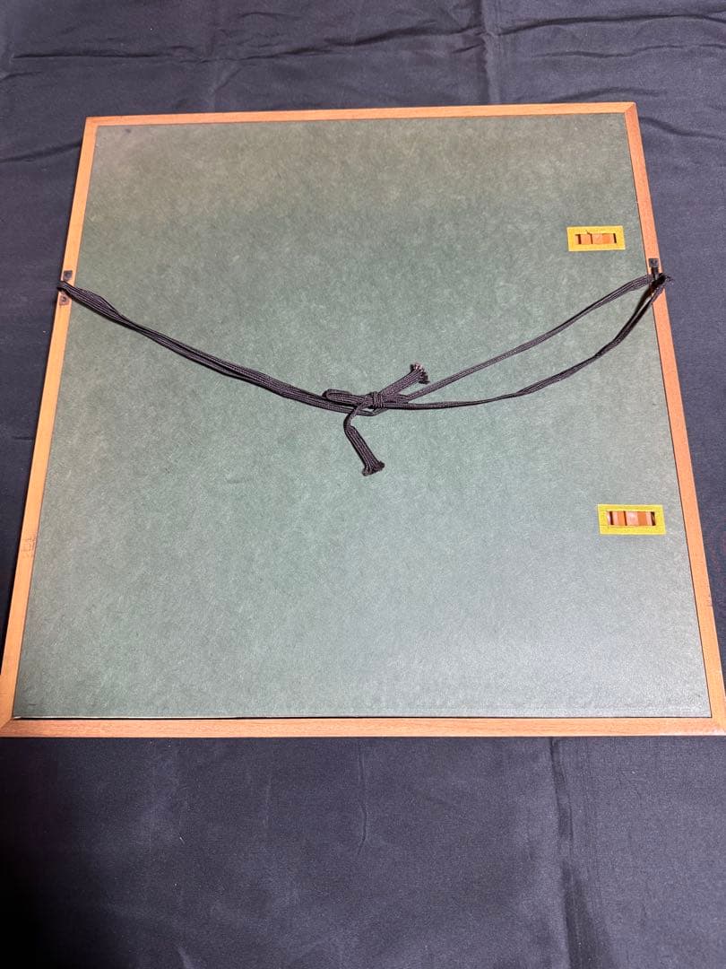 【残り1点、早い者勝ち】花の日本画 木製額装