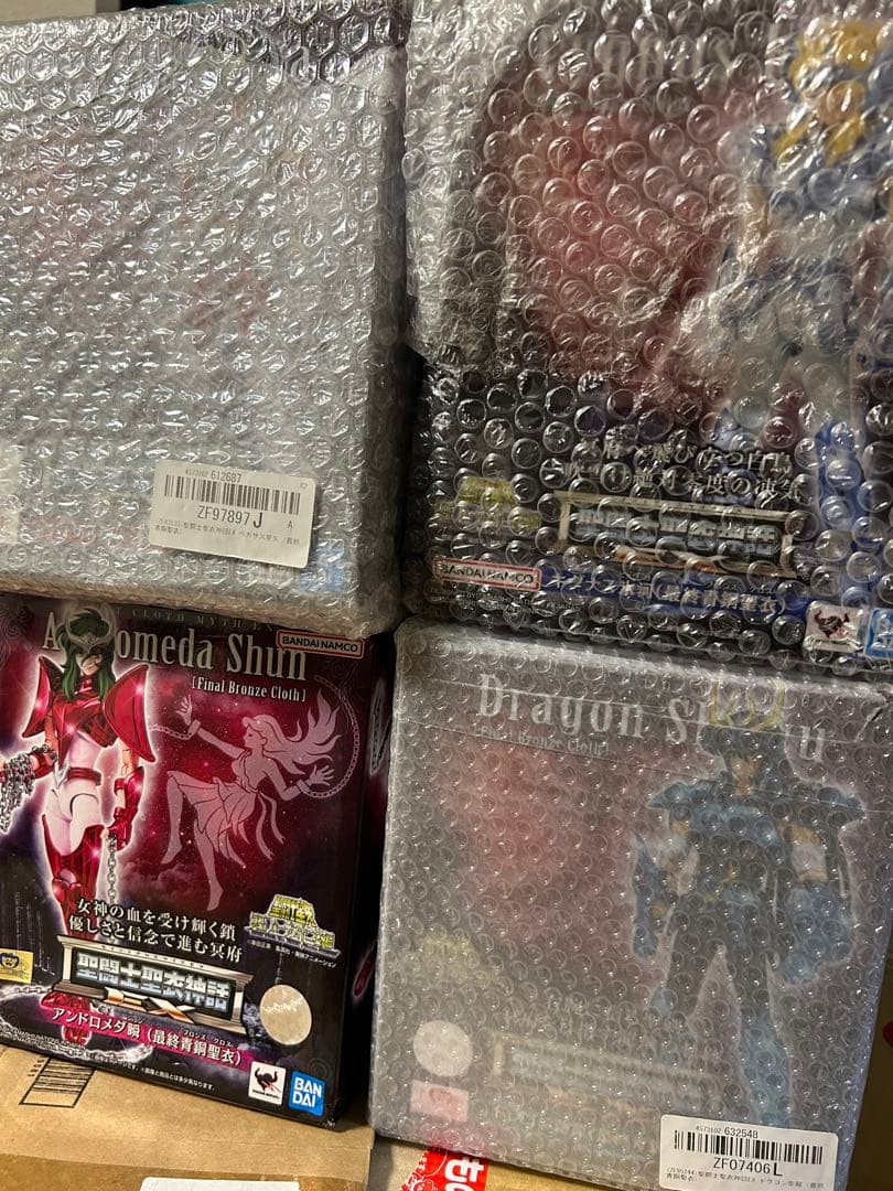 聖闘士聖衣神話EX 星矢 瞬 紫龍 氷河 最終青銅聖衣 聖闘士星矢