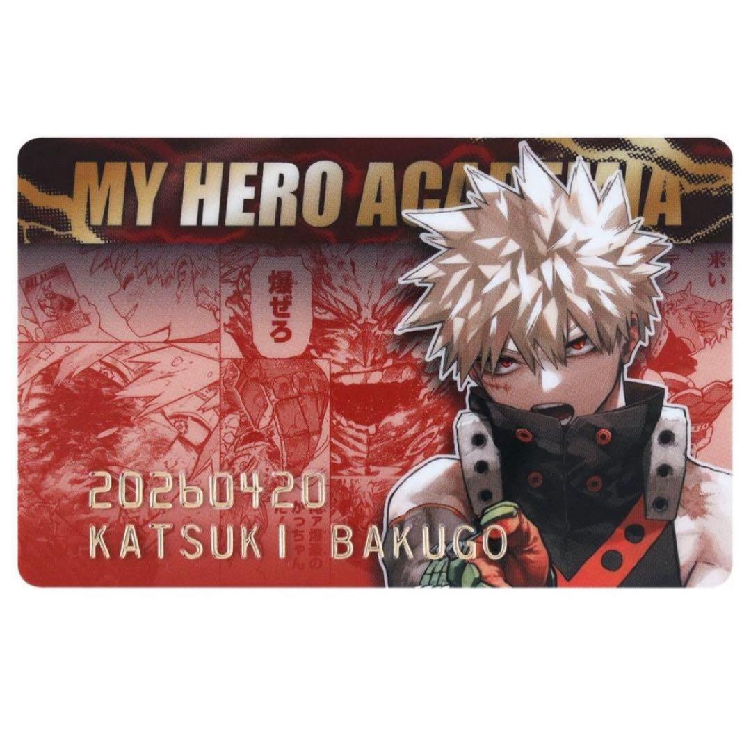 ヒロアカ バースデイコレクションカード 2026 爆豪勝己 - メルカリ