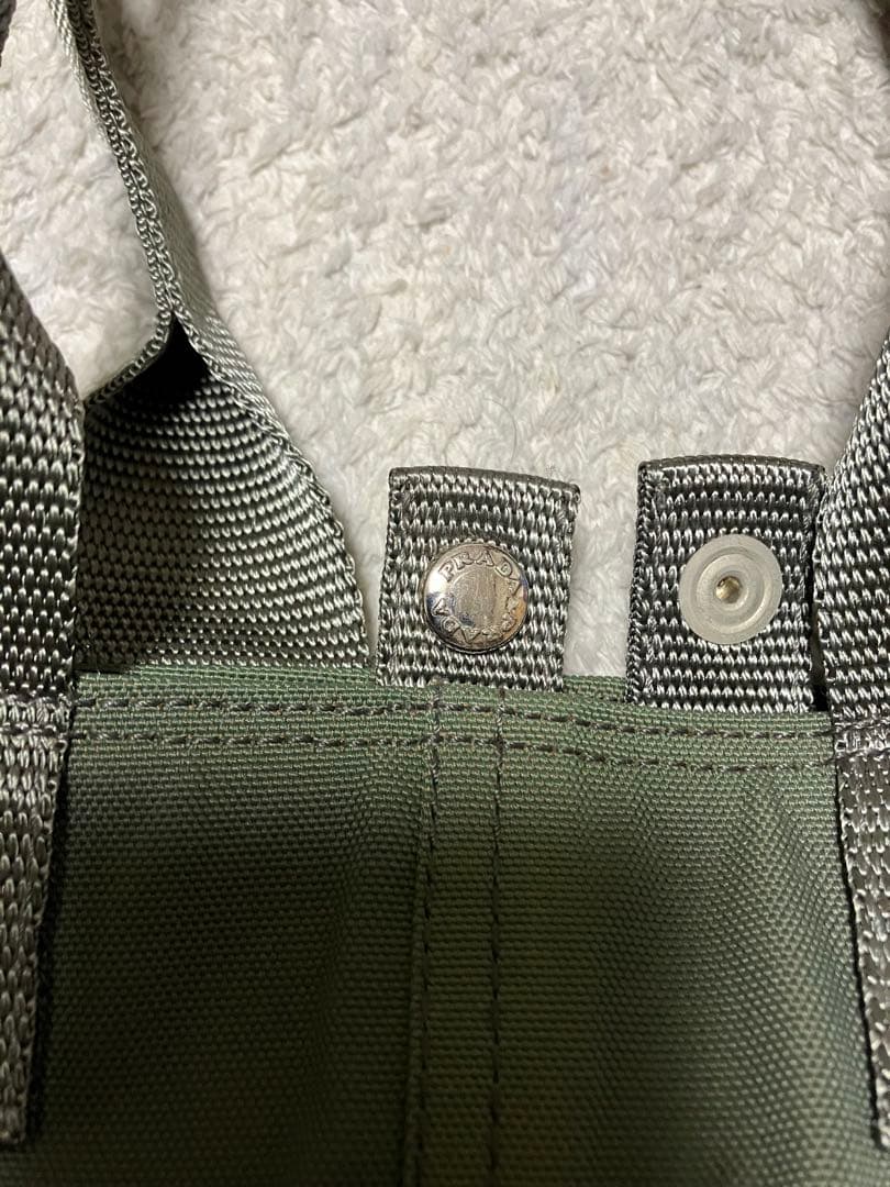 PRADA プラダ プラダスポーツ トートバッグ 2WAYグリーン 4VA512