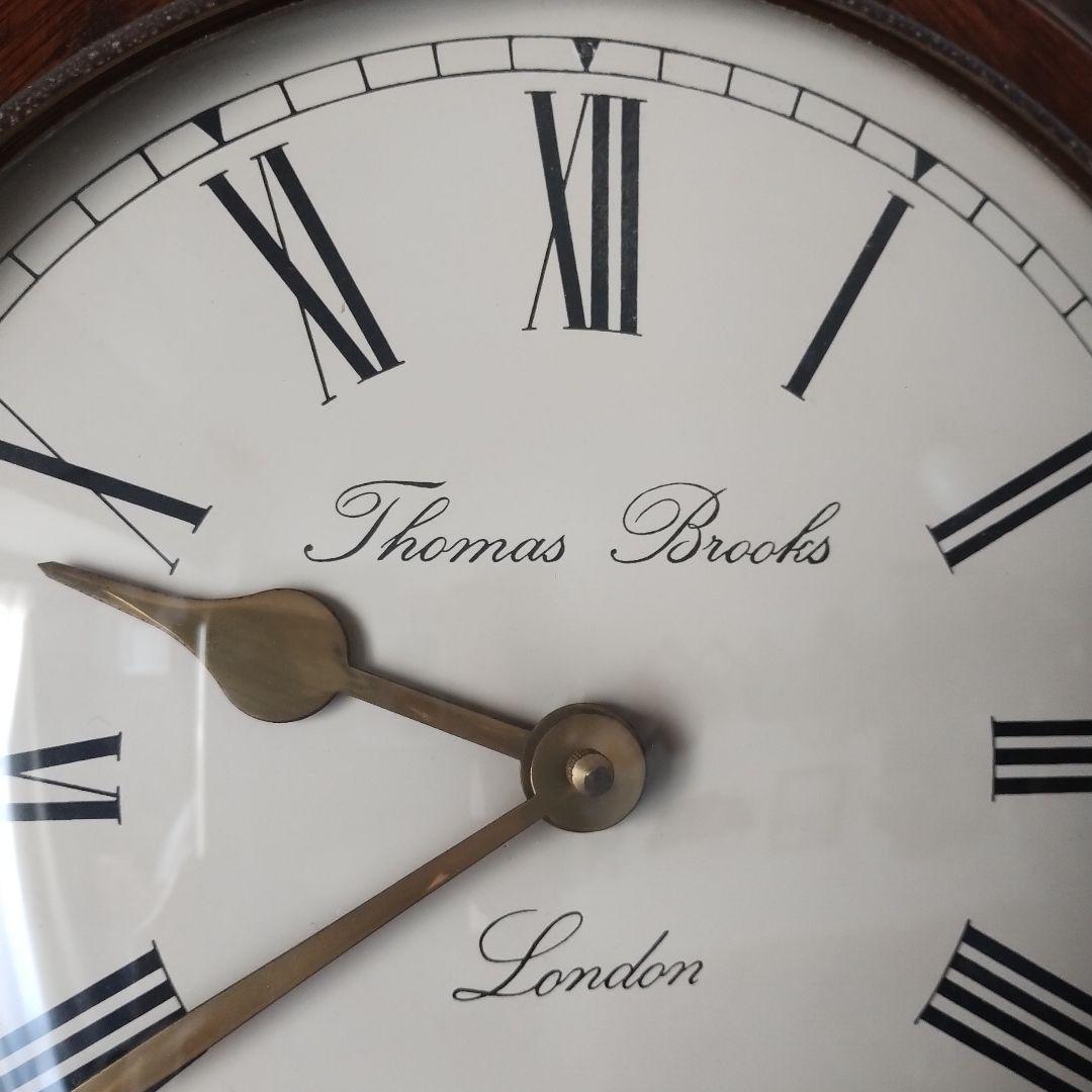 星*様 THOMAS BROOKS　LONDON　掛時計　クォーツムーブメント