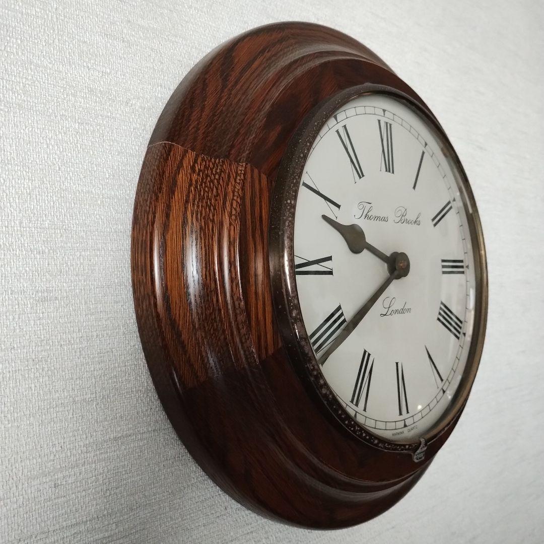 星*様 THOMAS BROOKS　LONDON　掛時計　クォーツムーブメント
