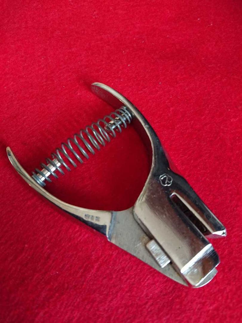 改札鋏 花柄 と 国鉄 昭和 レア コレクター コレクション 鉄道