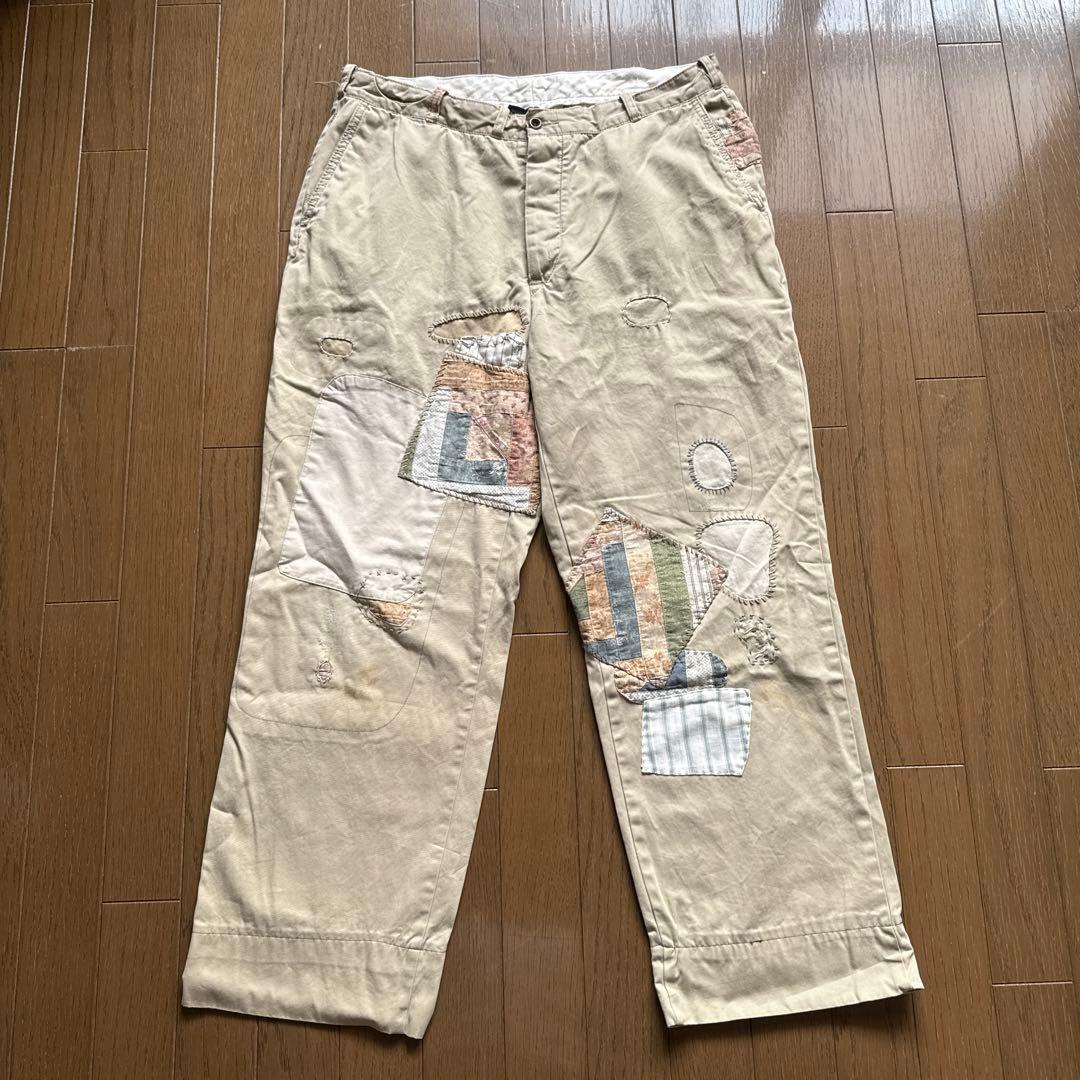 希少 90's ポロラルフローレン リメイク チノパン - メルカリ