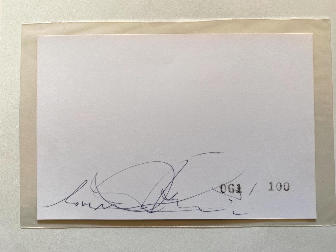 マーク・ボスウィック　100部限定　アートブック 貴重　オリジナルプリント付