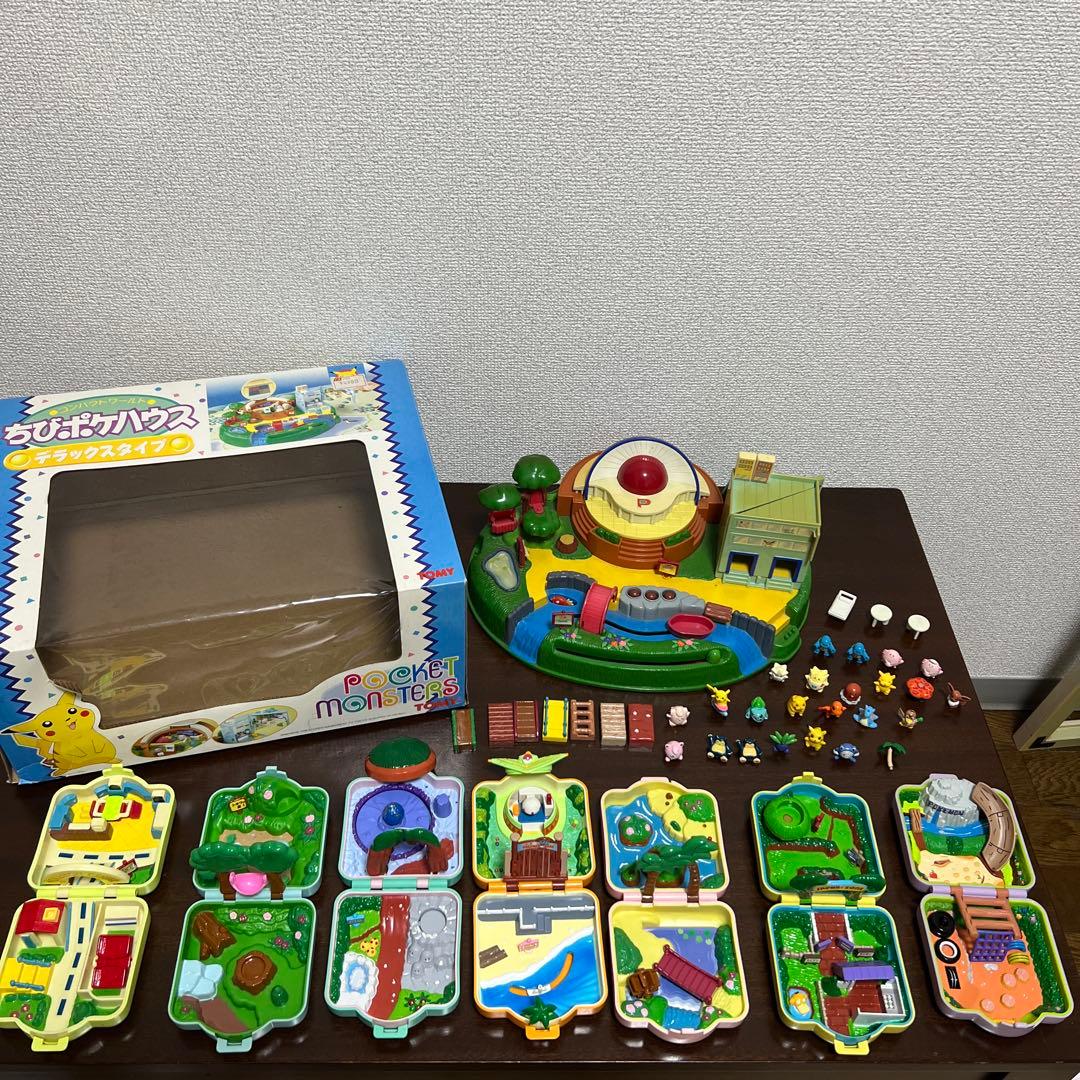 ポケットモンスター ちびポケハウスデラックス ちびポケハウス7個