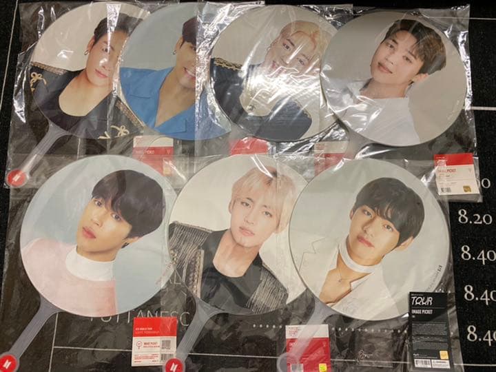 BTS ジョングク うちわ フラッグセット 公式】BTS ジョングク グク