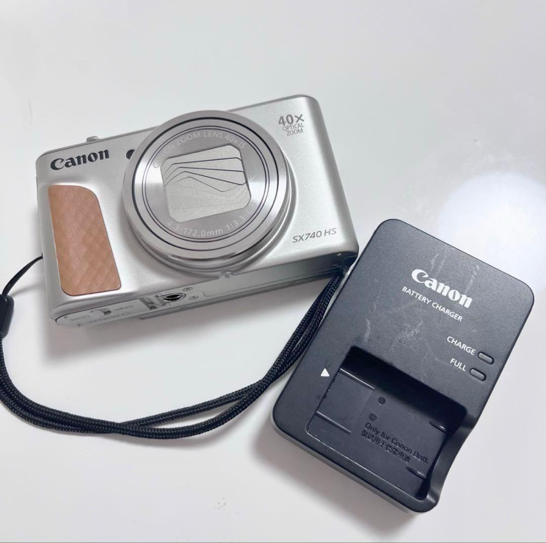 Canon PowerShot SX740 HS コンパクトデジタルカメラ Canon PowerShot SX740 HS Digital Camera (Black)
