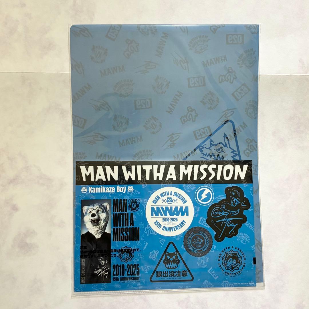 マンウィズ一番くじ I賞 カミカゼボーイ(タテ) クリアファイル