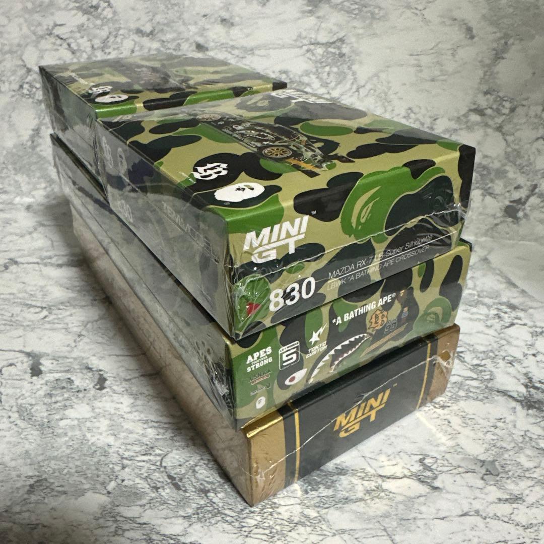 MINIGT LBWK x BAPE + TOP SECRET 9台セット