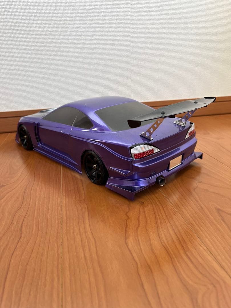 1/10 ラジコン ドリフト ドリパケ 2.4GHz S15シルビア