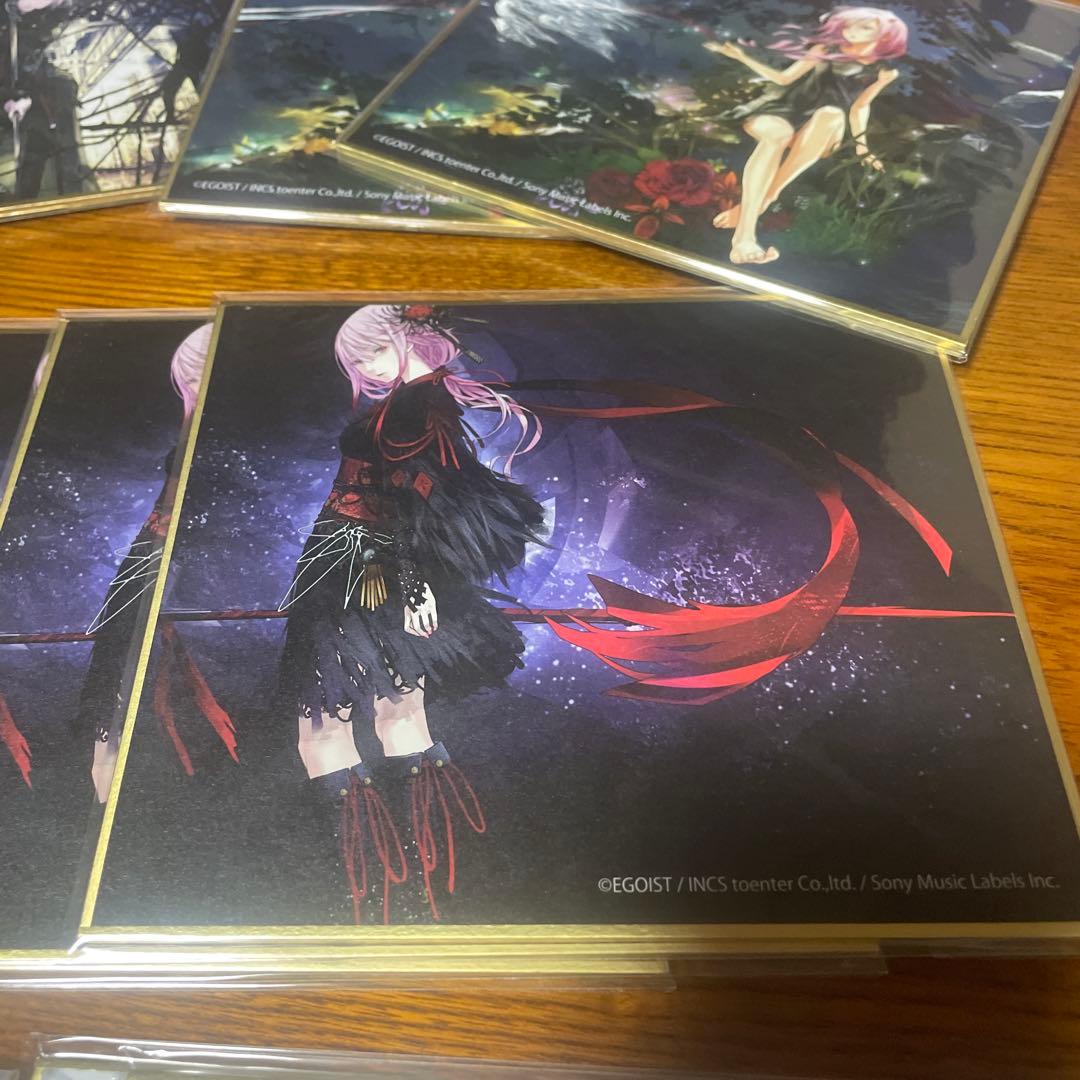 エゴイスト　ミニ色紙14枚　ポップソケッツ2個　DMMスクラッチ