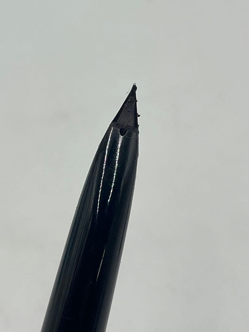 パイロット エリート 格子柄 万年筆　18K 750 F ヴィンテージ