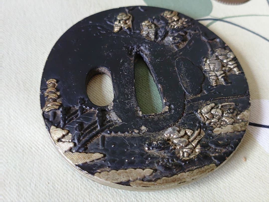 模造刀　模擬刀　居合刀　脇差　鍔がステキ