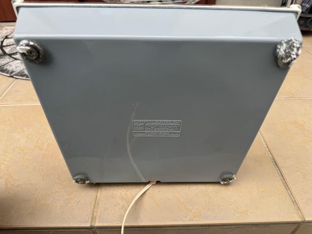 清*水様 ナショナル 扇風機 昭和レトロ F-30LHジャンク品