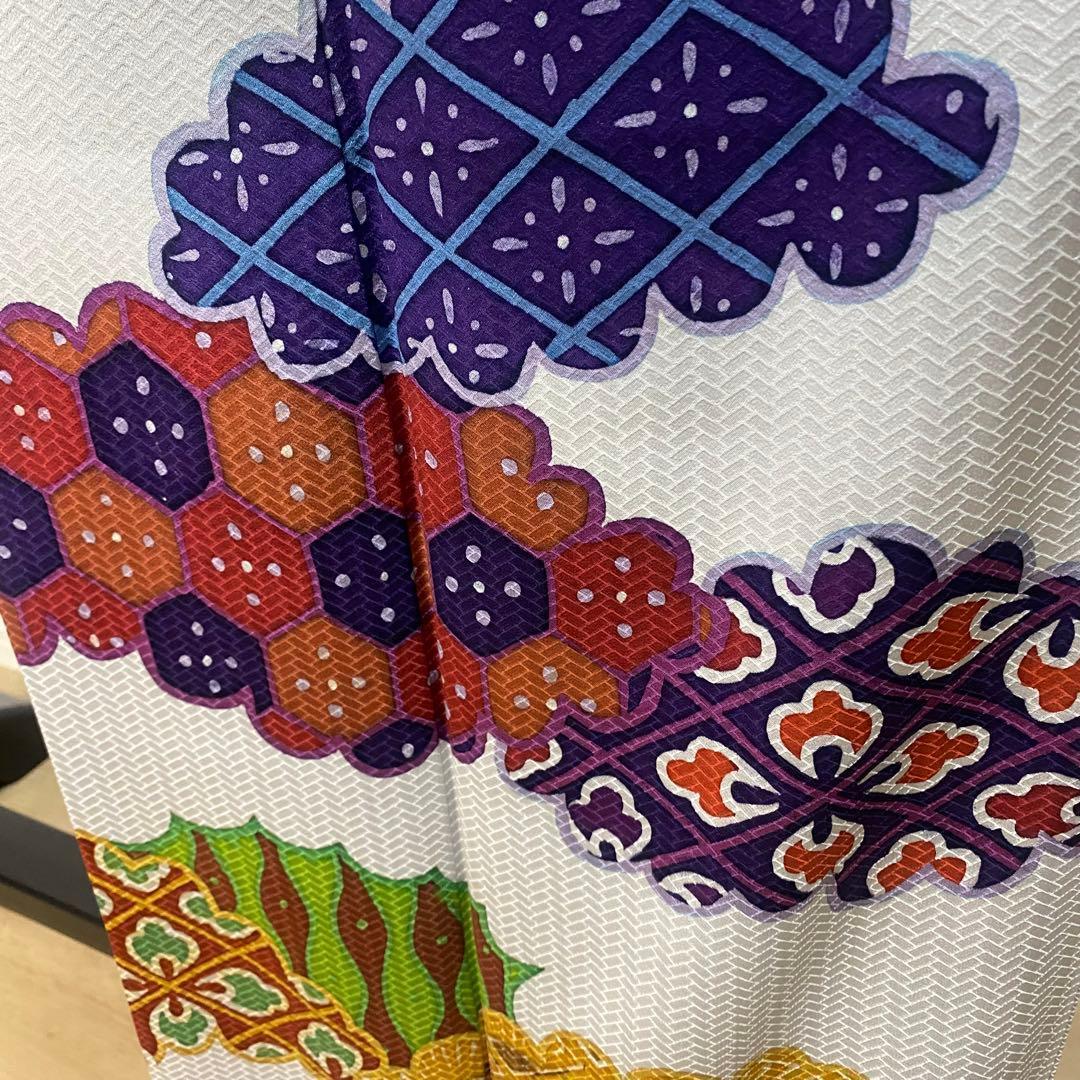 辻ヶ花模様の帯揚げ帯締めセット 4点フルセット正絹訪問着袋帯 4点フル