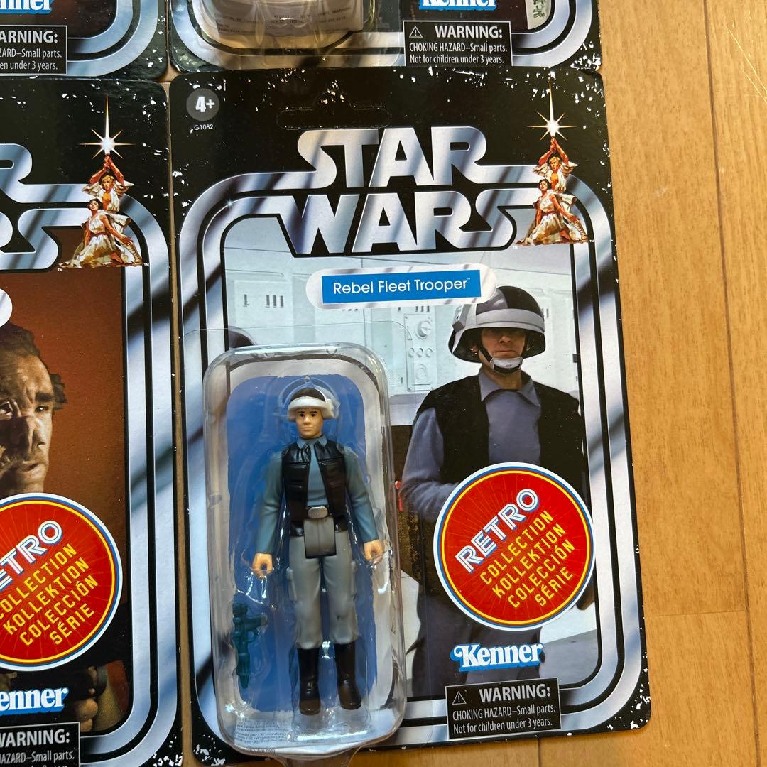 スターウォーズ レトロフィギュア 6体セット　ハンソロストームトルーパー