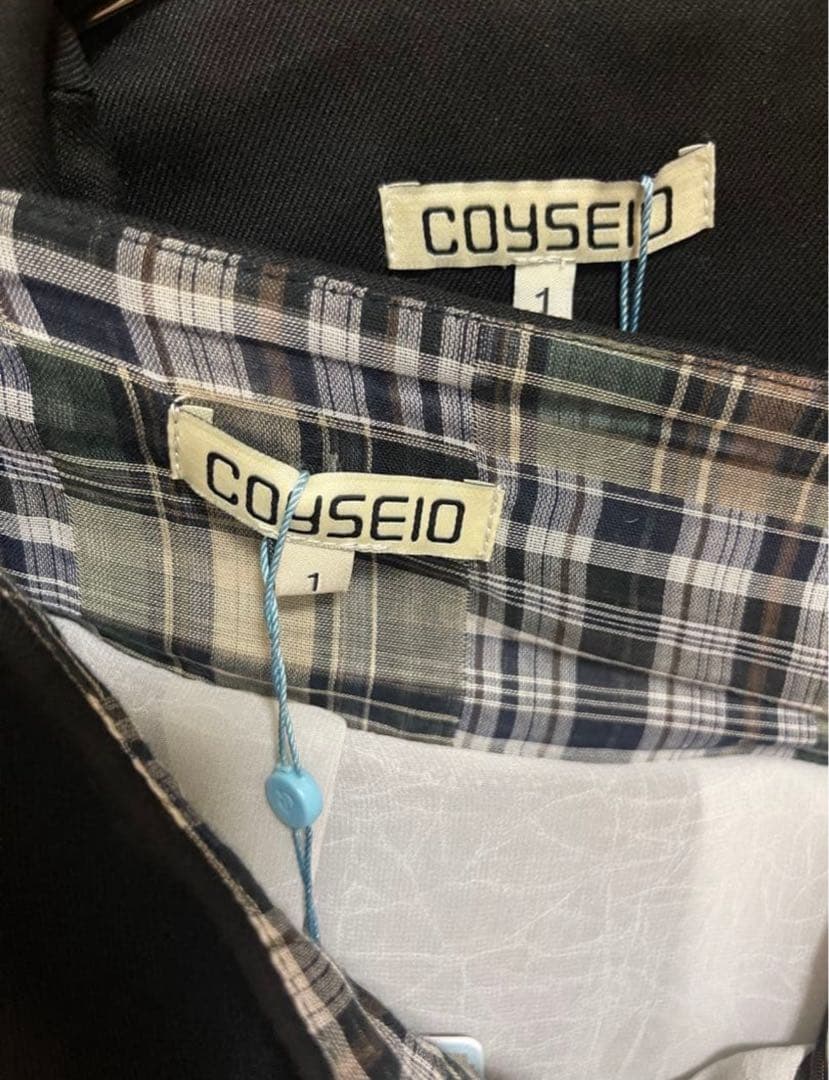 DOUBLE WAISTED PLEATS SKIRT coyseio スカート