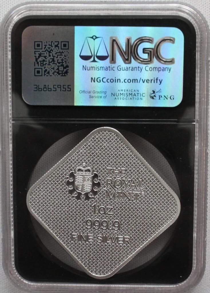 2025年イギリス クイーンズビースト コンプリータシルバーバーNGC MS70